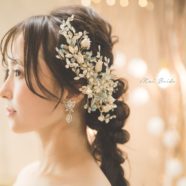 【MaiBRIDE】人気の髪飾り特集♡ 花嫁をもっと美しく彩るアイテムとは?