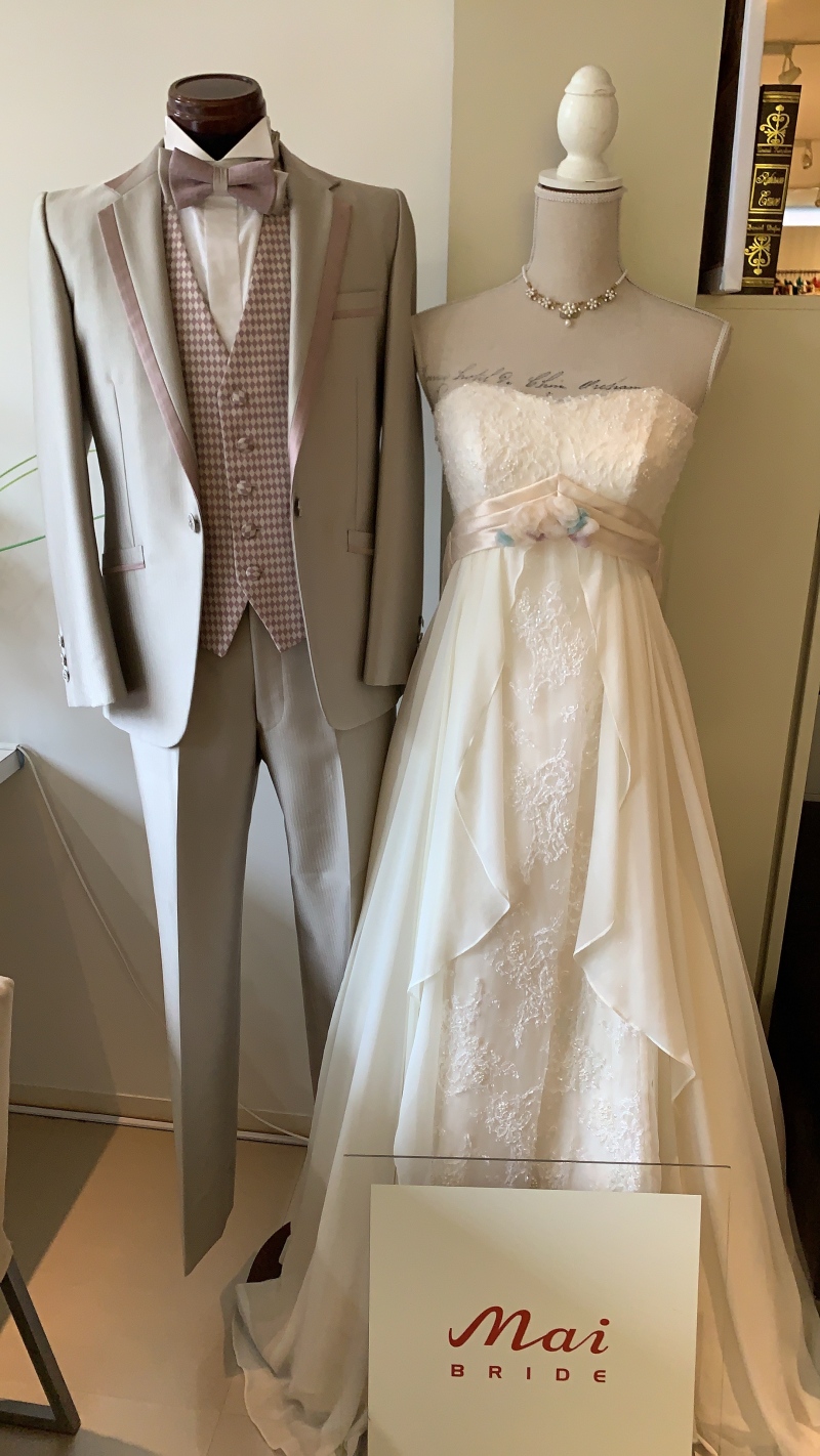 展示衣裳変わっています☆