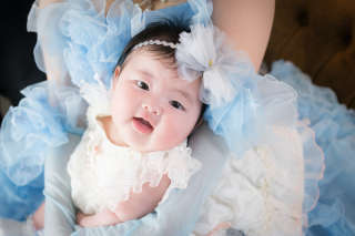 家族と一緒に撮影♡