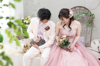 ペット撮影はワンコ以外もOK♡