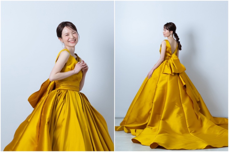 こっくり秋色ドレス特集