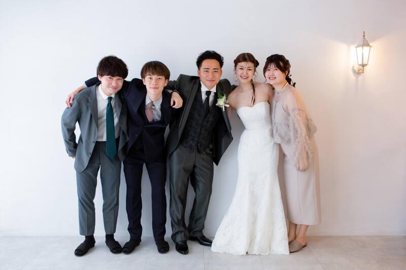 ご家族様と一緒に残すスタジオフォト