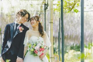 レッドヒルヒーサの森*＊藤が満開のロケーション撮影