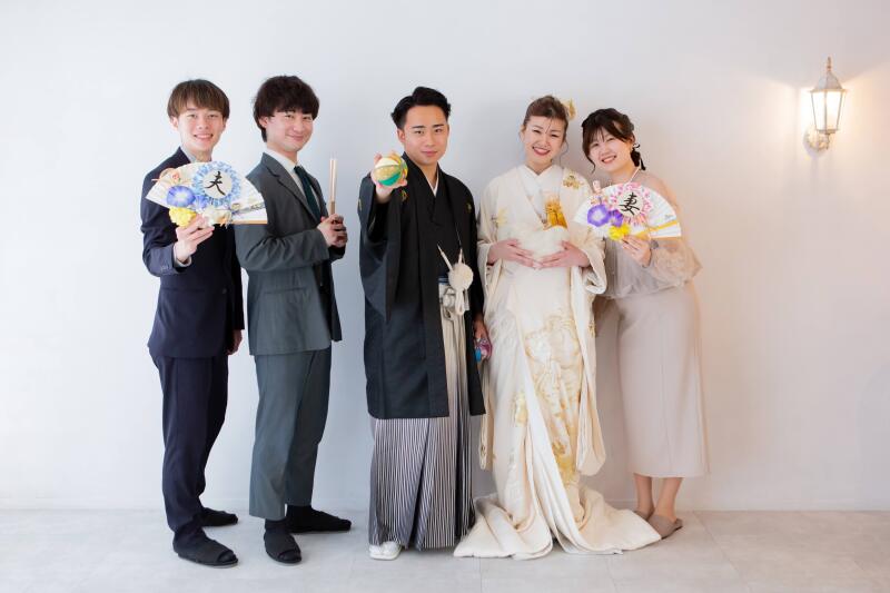 ご家族様と一緒に残すスタジオフォト
