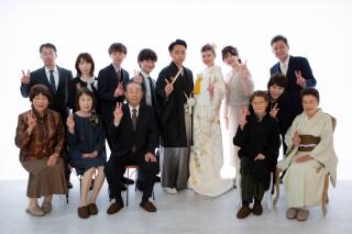 【Mai BRIDE】家族みんなで残すスタジオ撮影