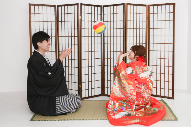 和装洋装ダブルロケ