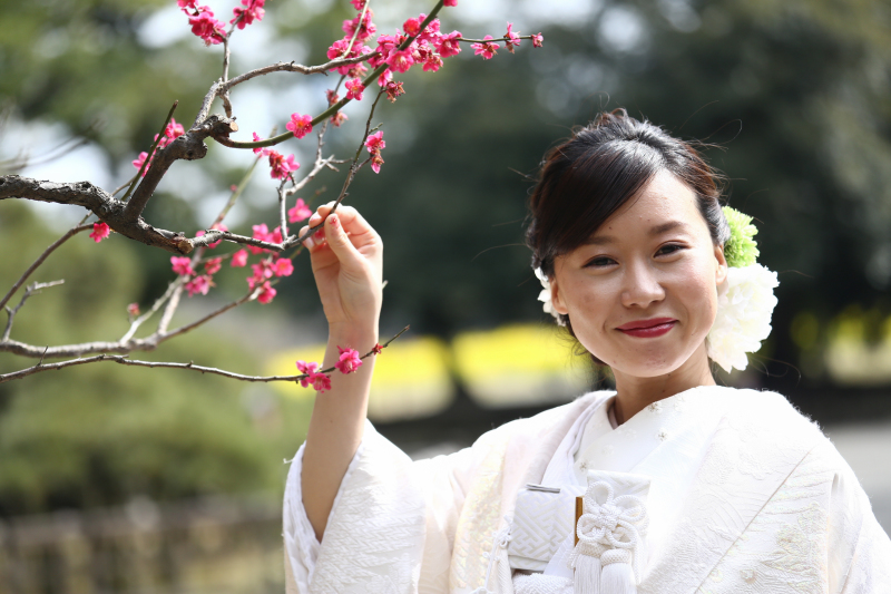 新婦様和装ヘアスタイル