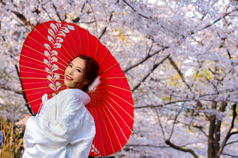 新婦様和装ヘアスタイル