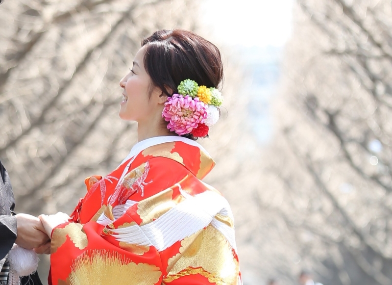 ヘアスタイル【色打掛】