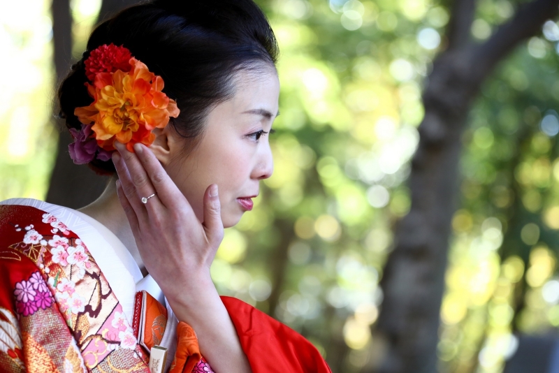 ヘアスタイル【色打掛】