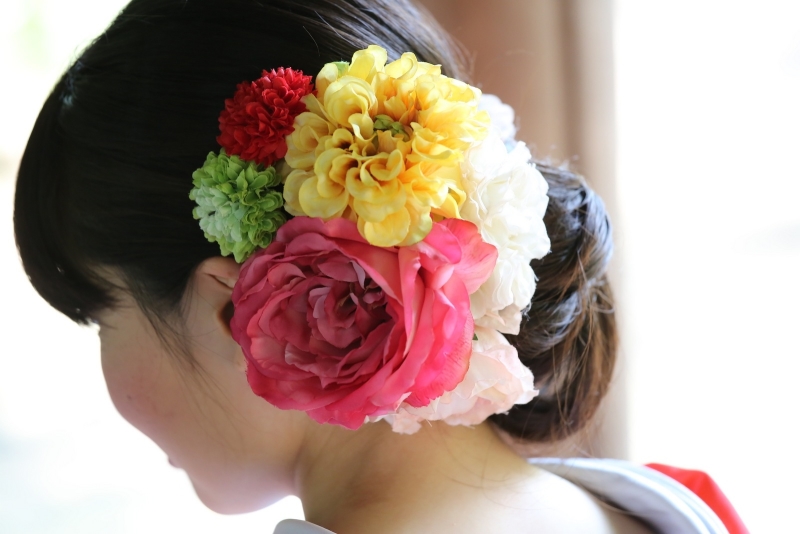 ヘアスタイル【色打掛】