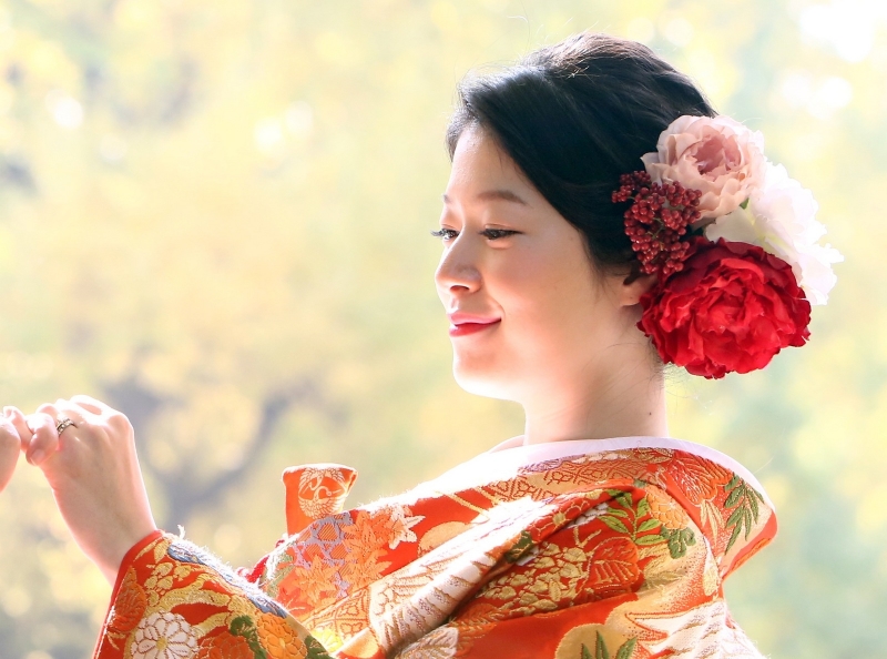 ヘアスタイル【色打掛】