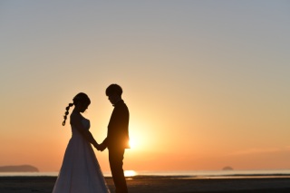 年末年始に家族とフォトウエディング