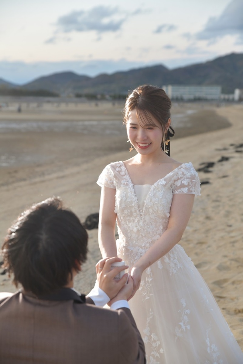 【ソロショット】新郎新婦様それぞれの素敵な姿をお写真に。