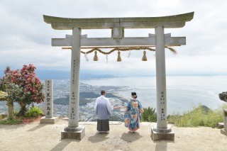 高屋神社の撮影に行ってきました！