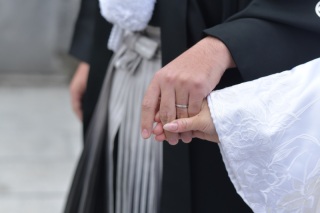 お二人らしい素敵な神前挙式でした。