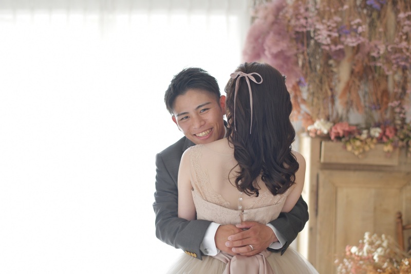 【ソロショット】新郎新婦様それぞれの素敵な姿をお写真に。