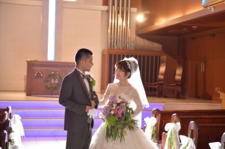 フォトウエディングでプチ挙式