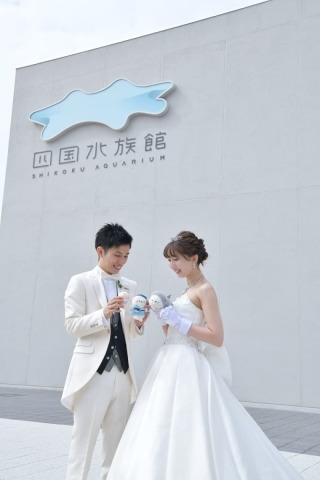 話題の四国水族館!四国水族館でのフォトウエディングって?気になる内容を一挙公開!