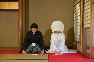 万象園のお茶室