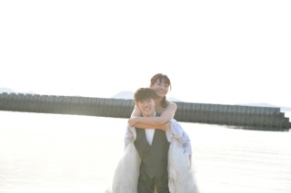 フォトWデータを使って結婚式アイテム作り!!