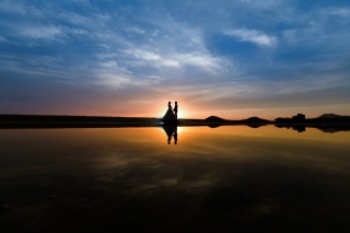 関東から父母ヶ浜へ旅行フォトウエディング