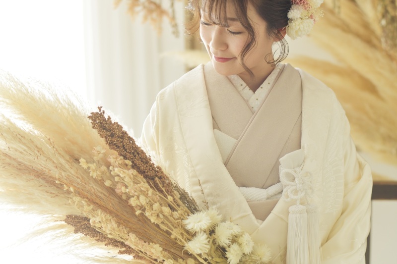 白無垢で個性を出そう!
