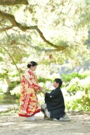 日本庭園とフォトウエディング
