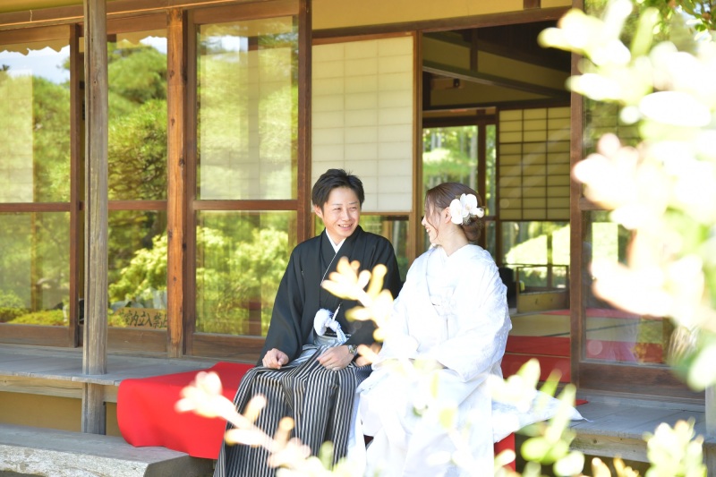 万象園のお茶室