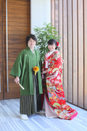 ご親族様の祝福に包まれた素敵な撮影でした(*^_^*)