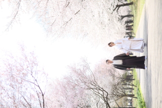 桜撮影が一段落して、皆様に商品をお届けできました