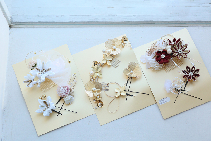 ステキな髪飾りが入荷しました(*^^*)
