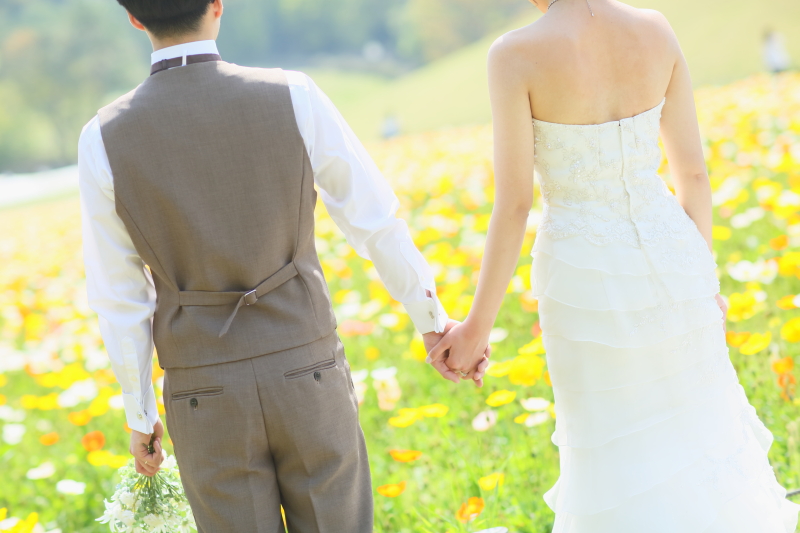 人混み知らずの広大なポピー畑♡