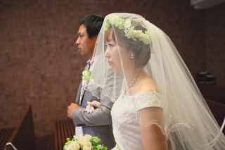 <公園&教会>で、家族そろって楽しく撮影しました♪