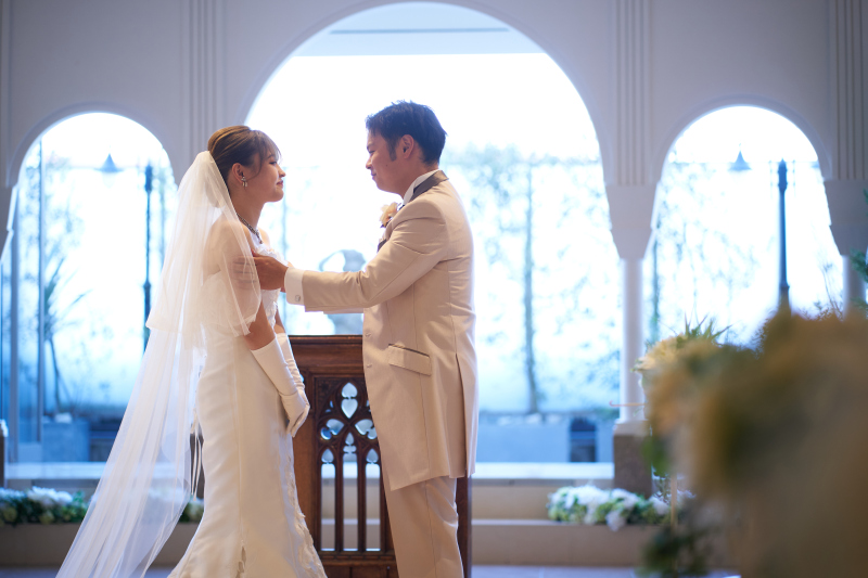 チャペルフォトが叶うスタジオ♡