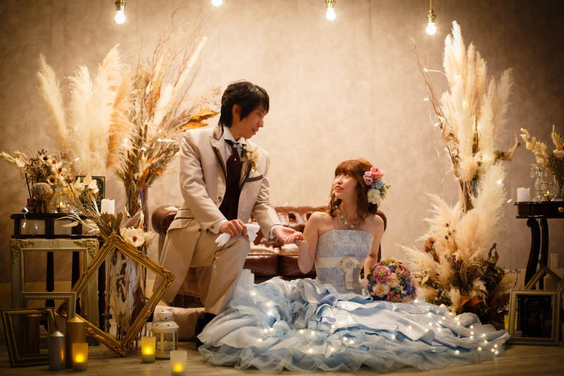 カラードレスが可愛い♡