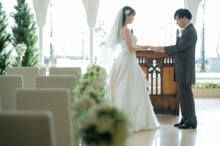 挙式シーンをフォトウエディングで♡