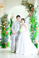 お花のアーチ✿