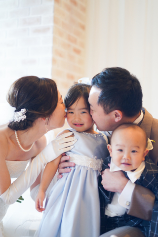 お子さんと♡ファミリーフォトウェディング