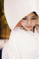 白無垢に人気！綿帽子