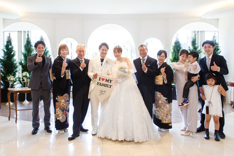 ご両親様衣装無料キャンペーン実施中♡