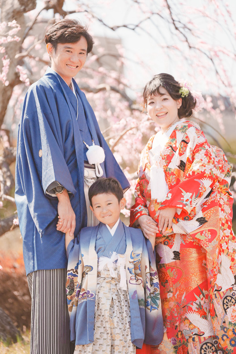 七五三も一緒にフォトウエディング♡