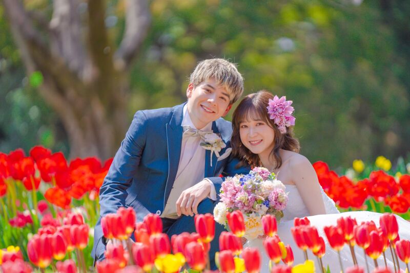 昭和記念公園ロケーション お花畑で撮影しませんか♫