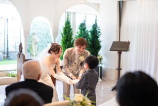 チャペルフォトが叶うスタジオ♡