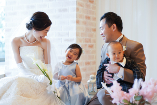 小さなお子さんとの撮影もお任せください♪