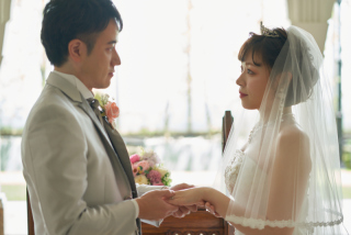 挙式風フォトウエディング♡誓いを写真に残す