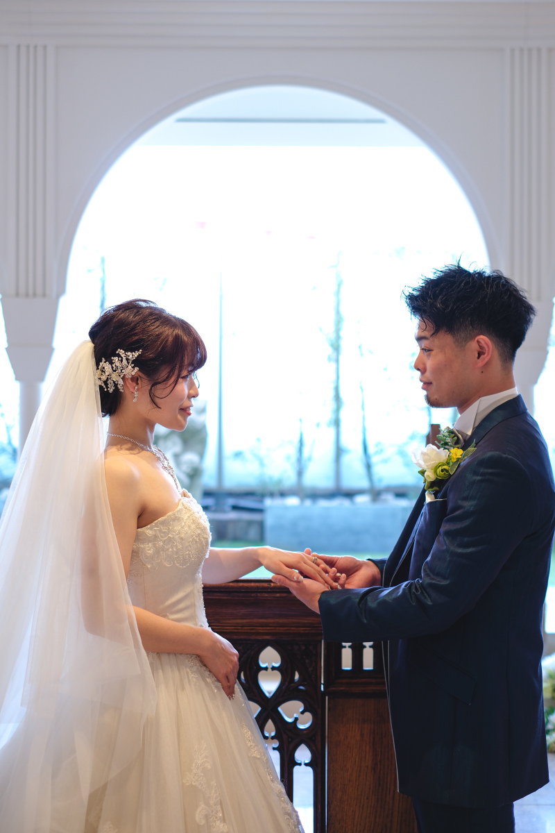 チャペルフォトで写真に残す結婚式を♡