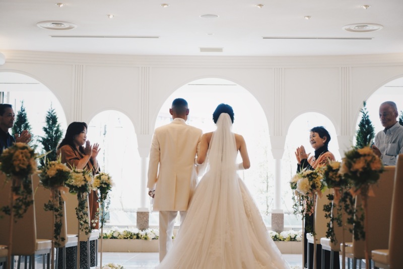 写真で残す結婚式～入退場～