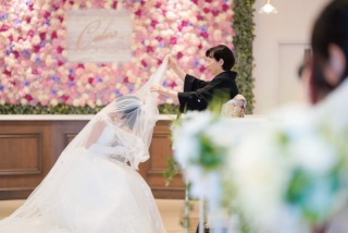 挙式シーンを撮影♡