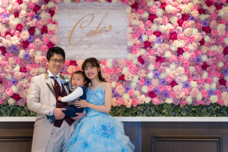 小さなお子さんとの撮影もお任せください♪